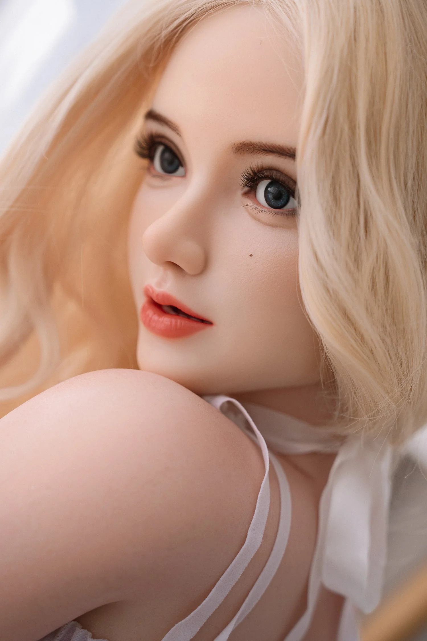 148cm/4ft9 F-cup Cute Silicone Sex Doll – #M35 - Image 23