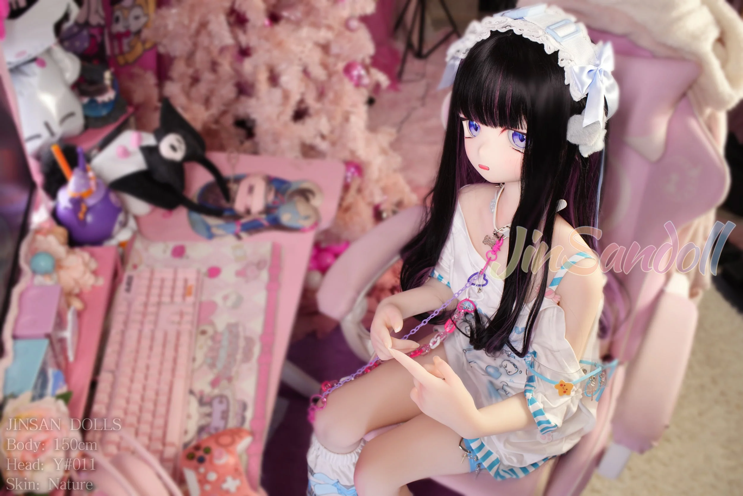 150cm/4ft11 A-cup Anime TPE Sex Doll with #Y011 Head - Image 10