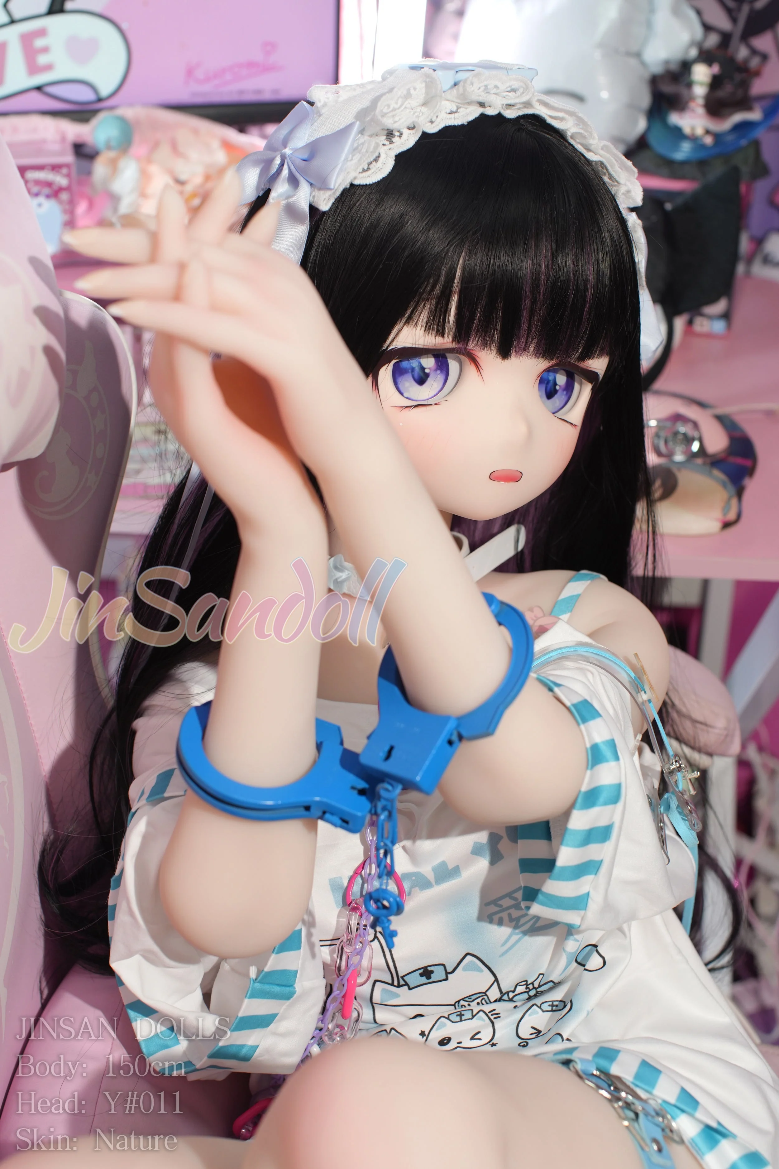 150cm/4ft11 A-cup Anime TPE Sex Doll with #Y011 Head - Image 2