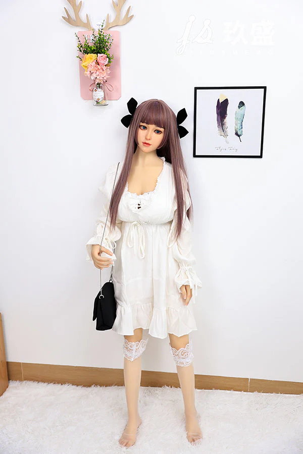 150cm/4ft11 D-cup Medium Breast Silicone Head Sex Doll -#8_Shirley - Image 6