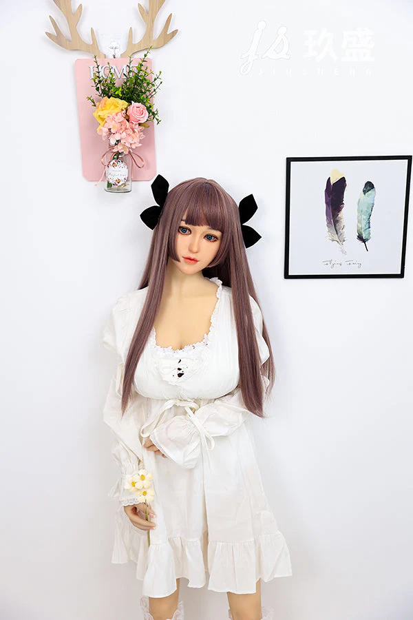 150cm/4ft11 D-cup Medium Breast Silicone Head Sex Doll -#8_Shirley - Image 7