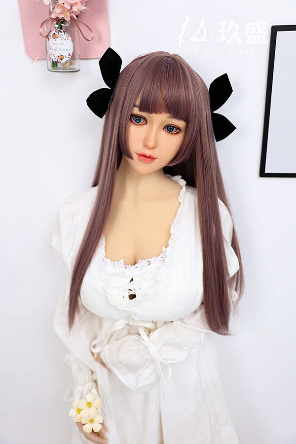 150cm/4ft11 D-cup Medium Breast Silicone Head Sex Doll -#8_Shirley - Image 9