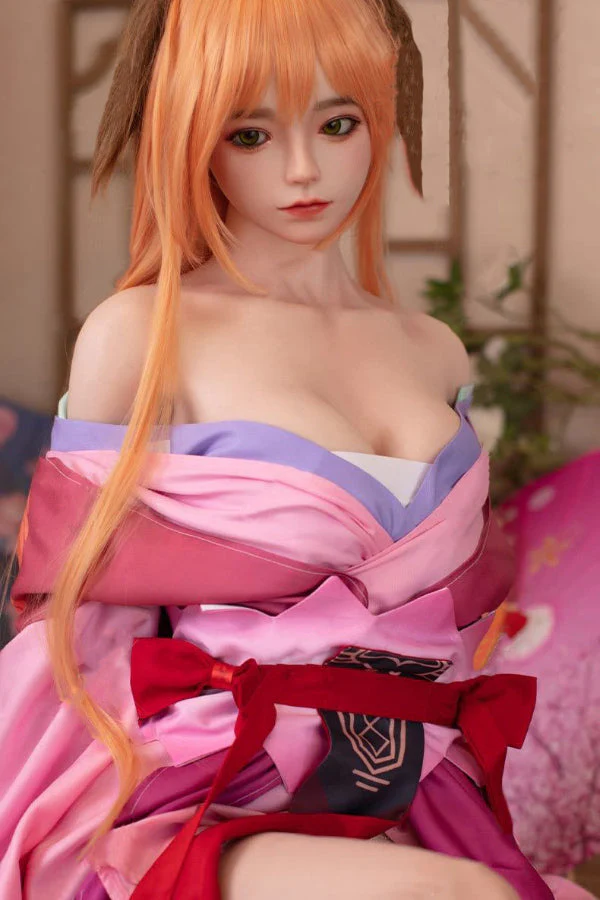 150cm/4ft11 D-cup Japanese Silicone Head Sex Doll -  Yui - Image 15