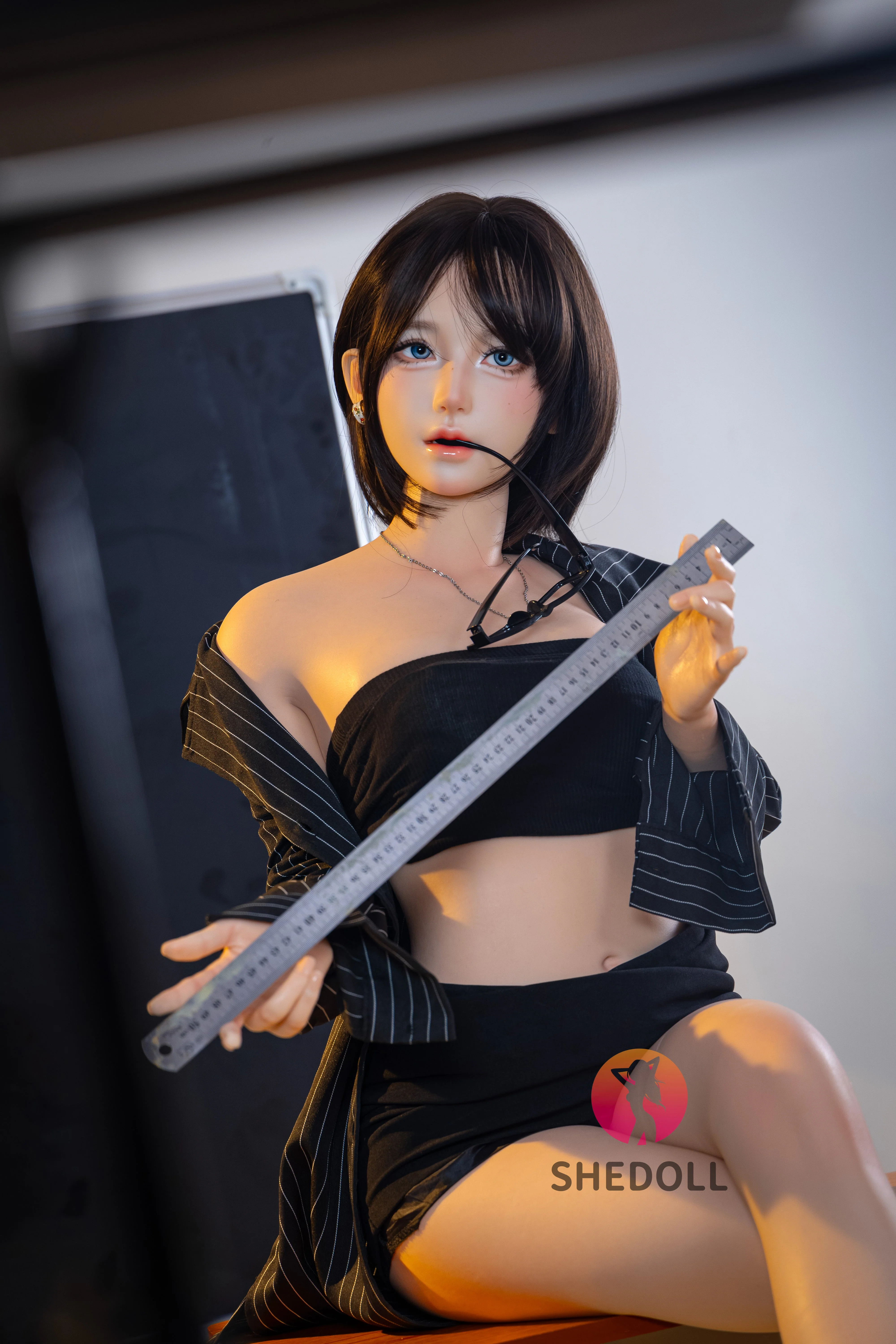 152cm/4ft11 A-cup Japanese Silicone Head Sex Doll - JiangXiaoLi - Image 13