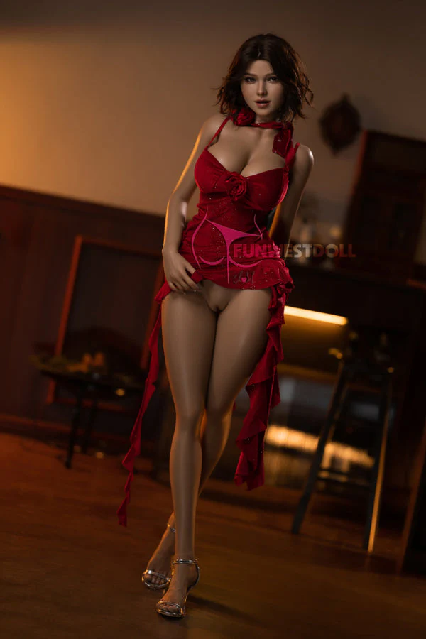 157cm/5ft2 G-cup Silicone Sex Doll #043 - Natural Rose - Image 30