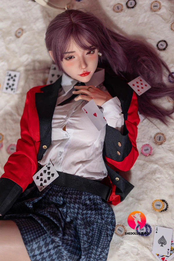 158cm/5ft C-cup Silicone Head Cosplay Love Doll - Chulin - Image 28