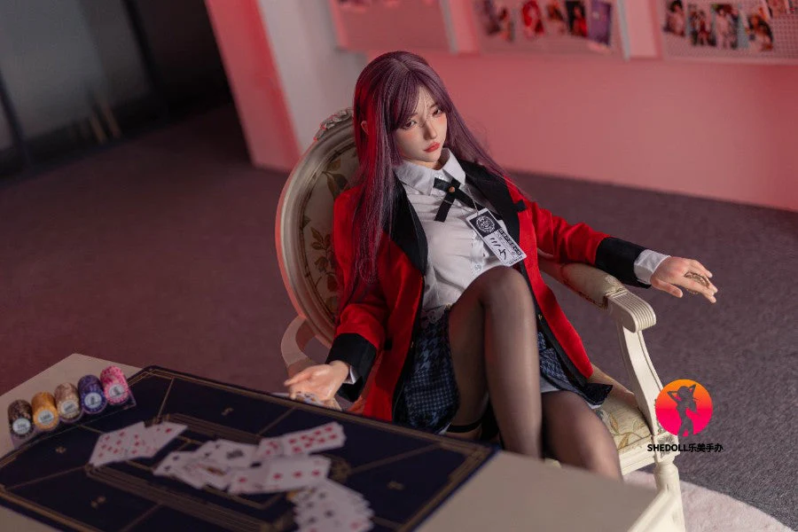 158cm/5ft C-cup Silicone Head Cosplay Love Doll - Chulin - Image 35