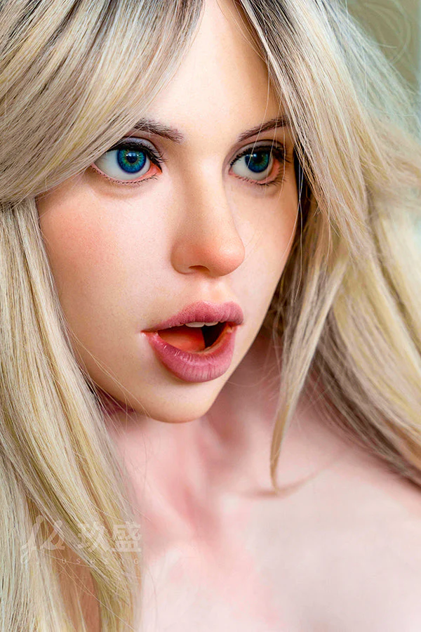 158cm/5ft2 D-cup Full Silicone Sex Doll - Bianca with movable jaw - Image 7