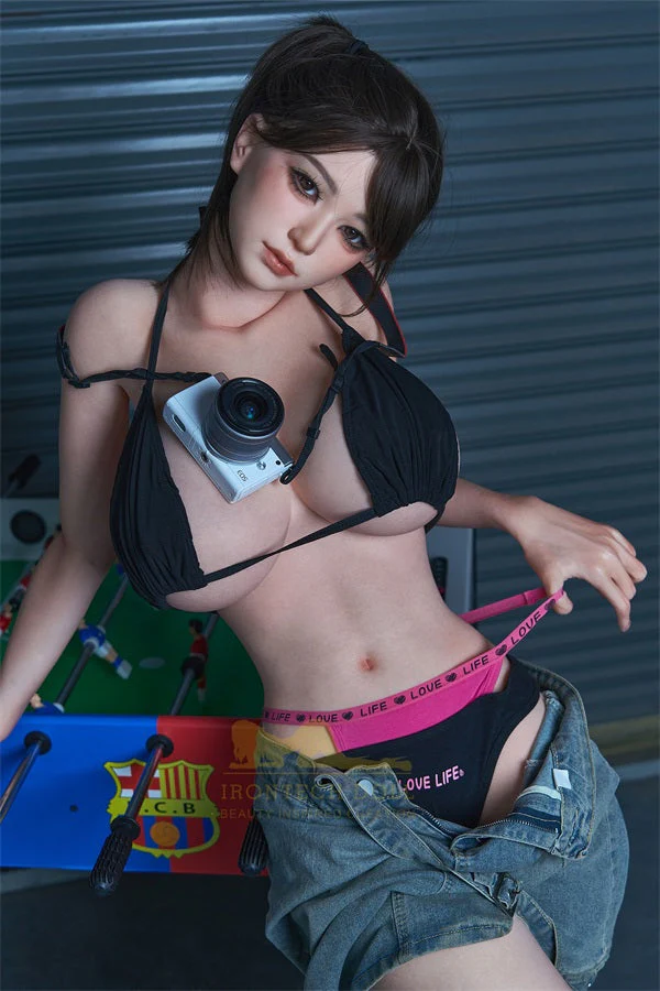 158cm/5ft2 F-cup Cute Silicone Sex Doll - S10 Natural - Image 10