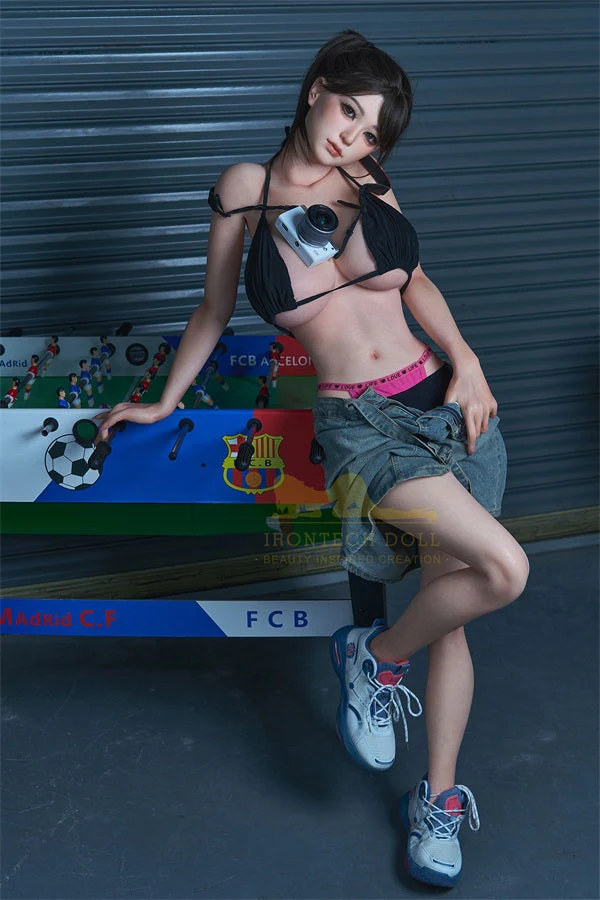 158cm/5ft2 F-cup Cute Silicone Sex Doll - S10 Natural - Image 26