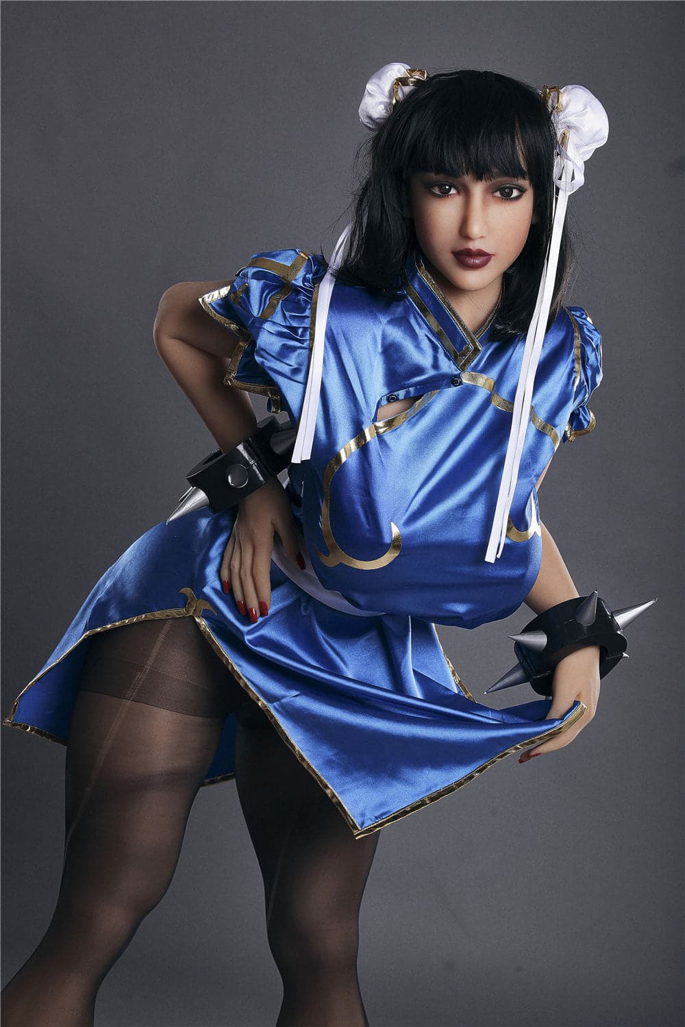 158cm/5ft2 I-Cup Game Women BBW Big Booty Sex Doll Chun-Li - Image 8