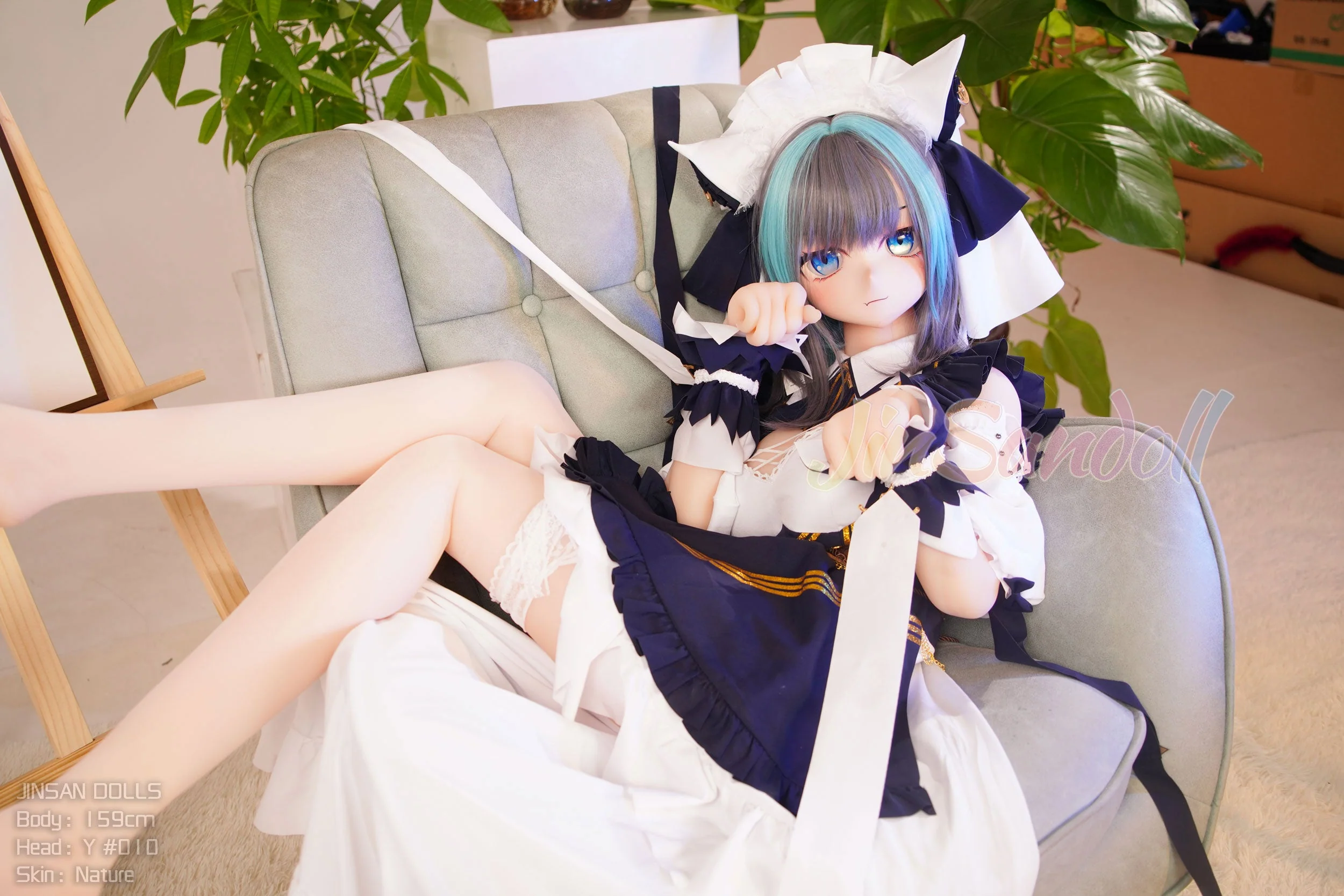 159cm/5ft2 B-cup Anime TPE Sex Doll with #Y010 Head - Image 11