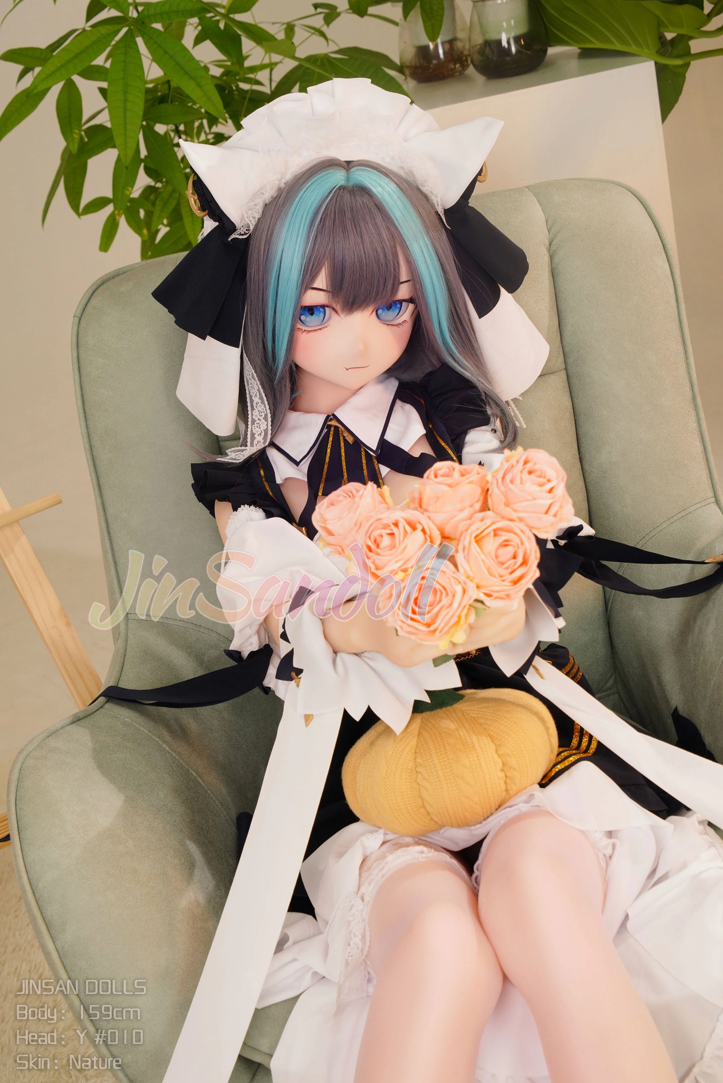 159cm/5ft2 B-cup Anime TPE Sex Doll with #Y010 Head - Image 2