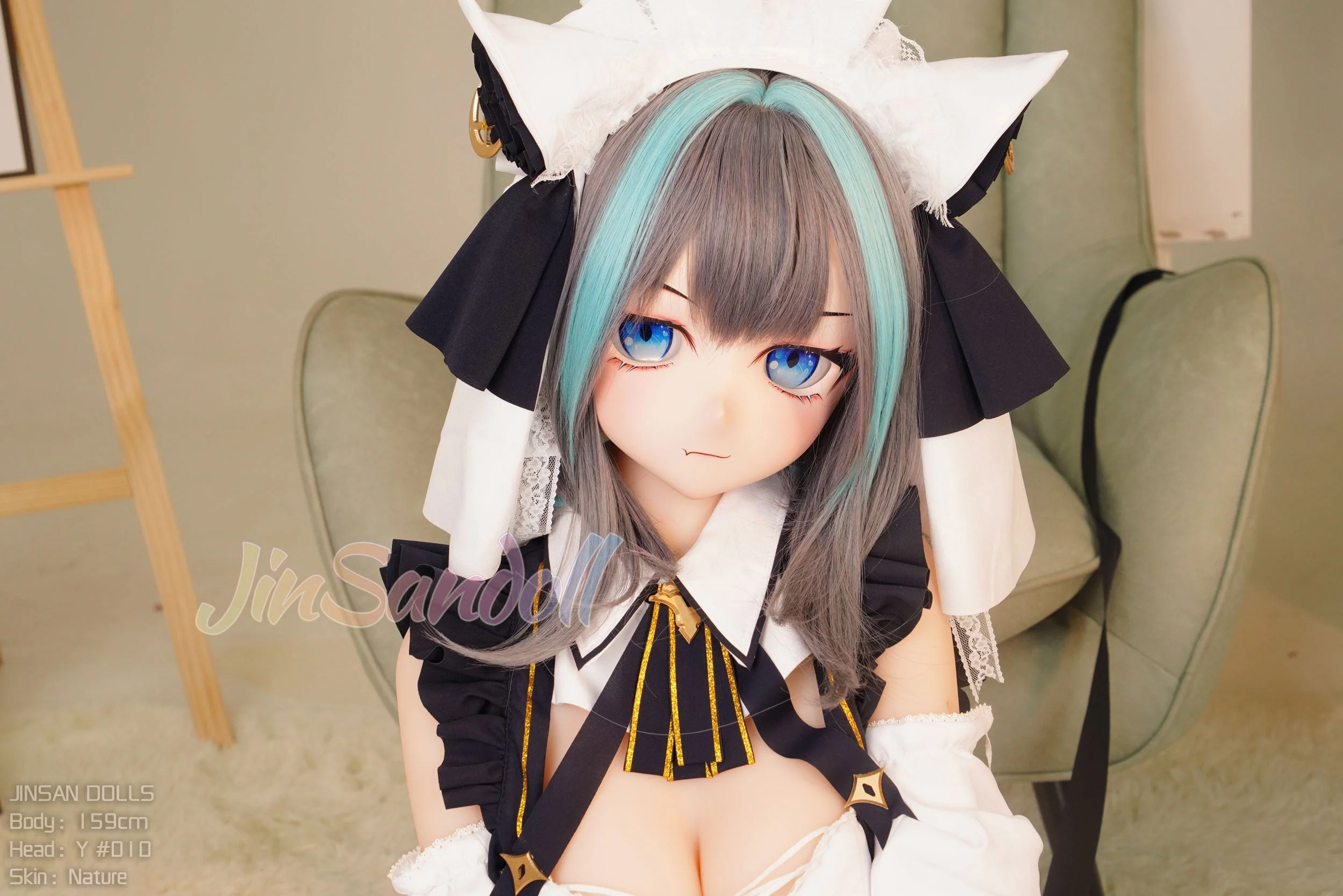 159cm/5ft2 B-cup Anime TPE Sex Doll with #Y010 Head - Image 6