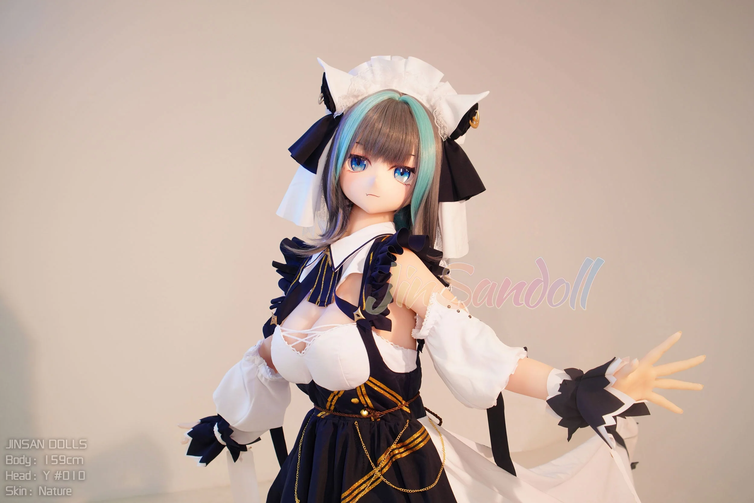 159cm/5ft2 B-cup Anime TPE Sex Doll with #Y010 Head - Image 8