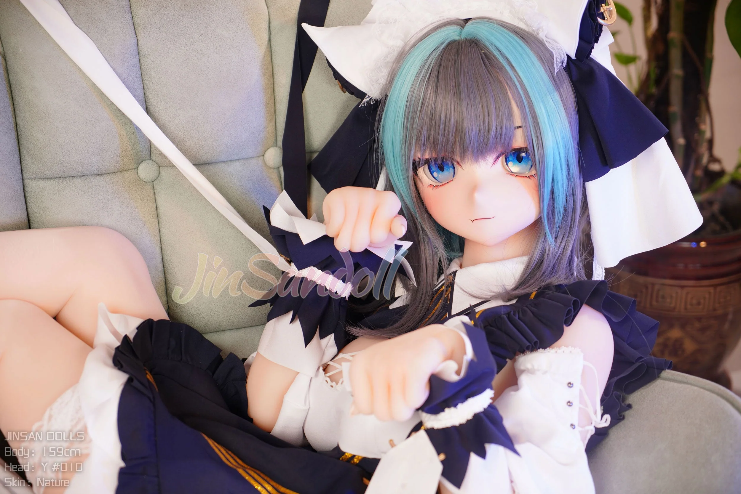 159cm/5ft2 B-cup Anime TPE Sex Doll with #Y010 Head - Image 9