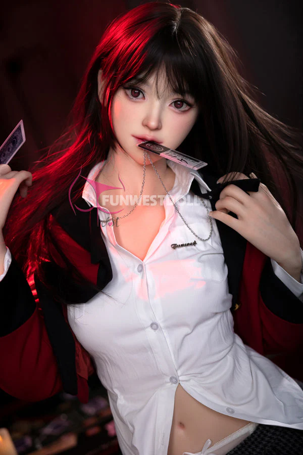 159cm/5ft3 A-cup Silicone Japanese Sex Doll - #038S Alice White - Image 7