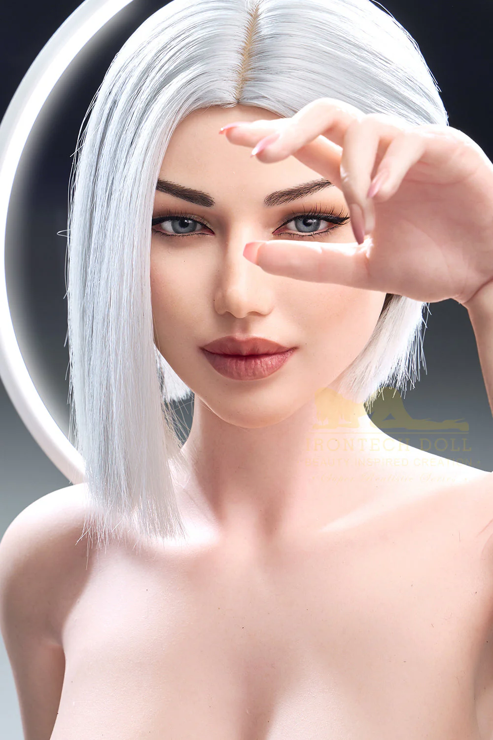 159cm/5ft3 G-cup Huge Breast Bubble Butt Silicone Sex Doll – S13 Celine - Image 11