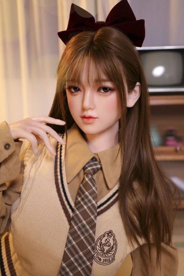 160cm/5ft3 D-cup Silicone Japanese Head Sex Doll - Ren - Image 10