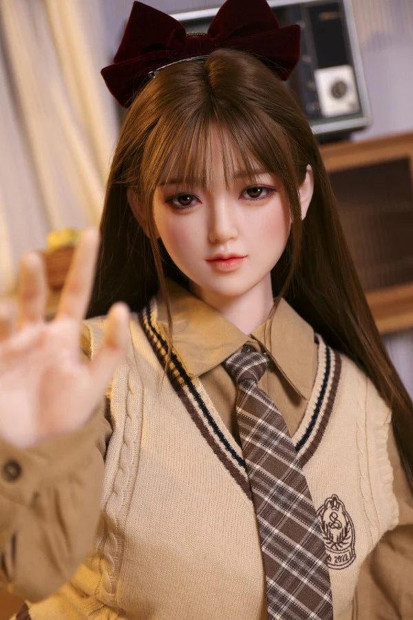 160cm/5ft3 D-cup Silicone Japanese Head Sex Doll - Ren - Image 11