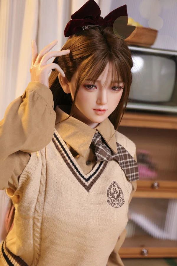 160cm/5ft3 D-cup Silicone Japanese Head Sex Doll - Ren - Image 14