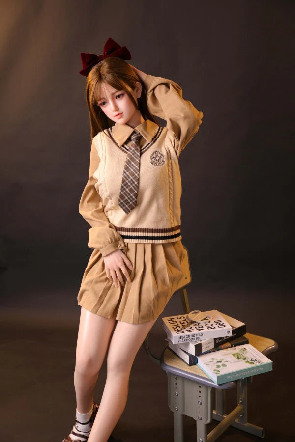 160cm/5ft3 D-cup Silicone Japanese Head Sex Doll - Ren - Image 17