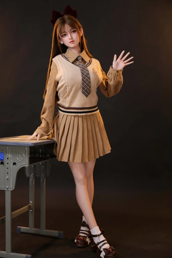 160cm/5ft3 D-cup Silicone Japanese Head Sex Doll - Ren - Image 19