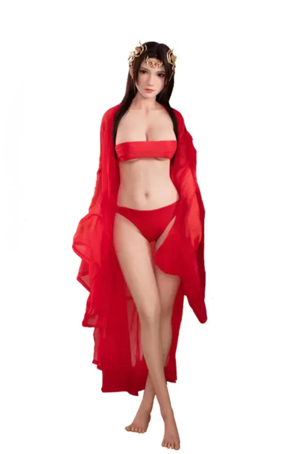 160cm/5ft3 D-cup Silicone Head Sex Doll -  Tifa - Image 6