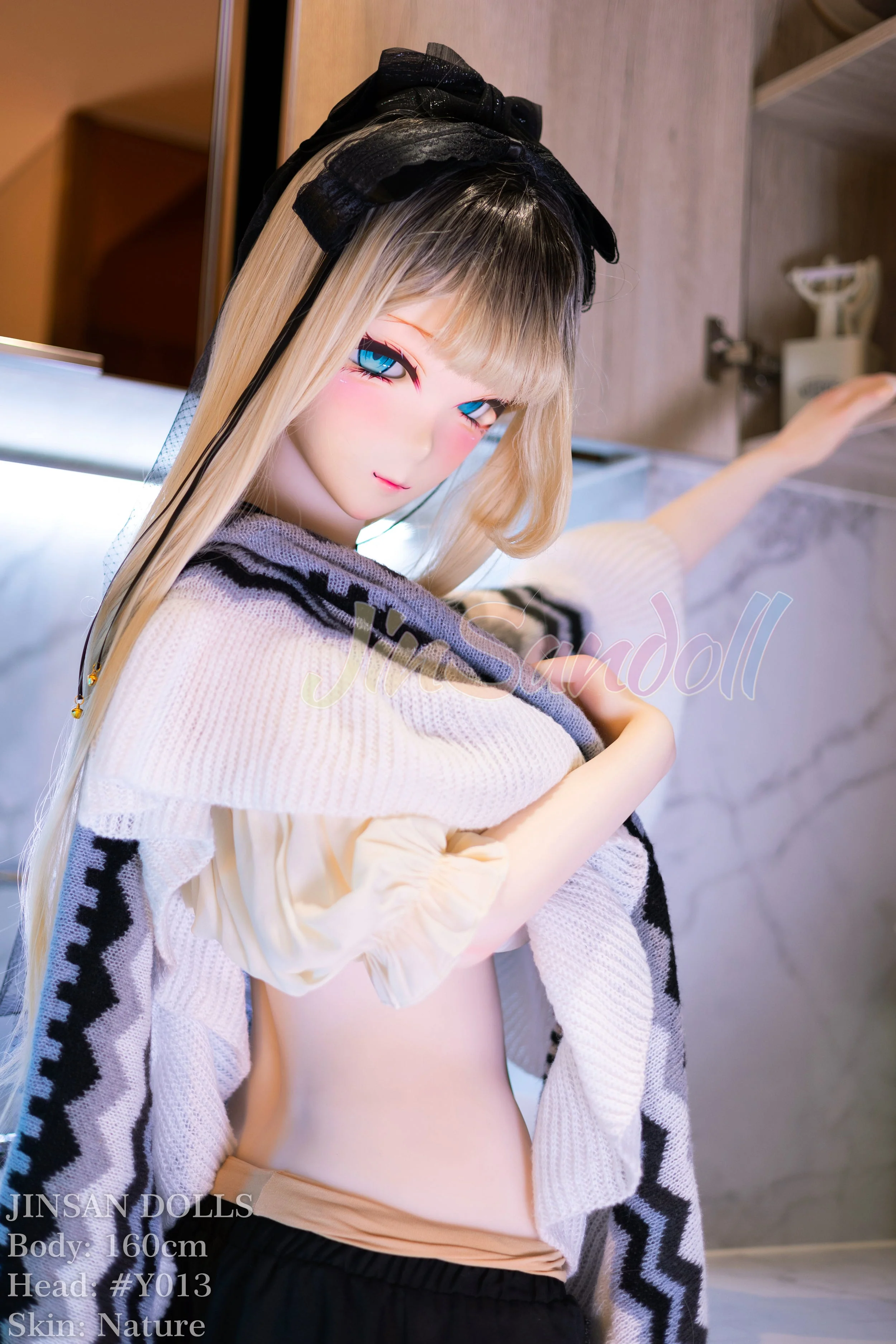 160cm/5ft3 I-Cup Anime Cute TPE Sex Doll with #Y013 Head - Image 11