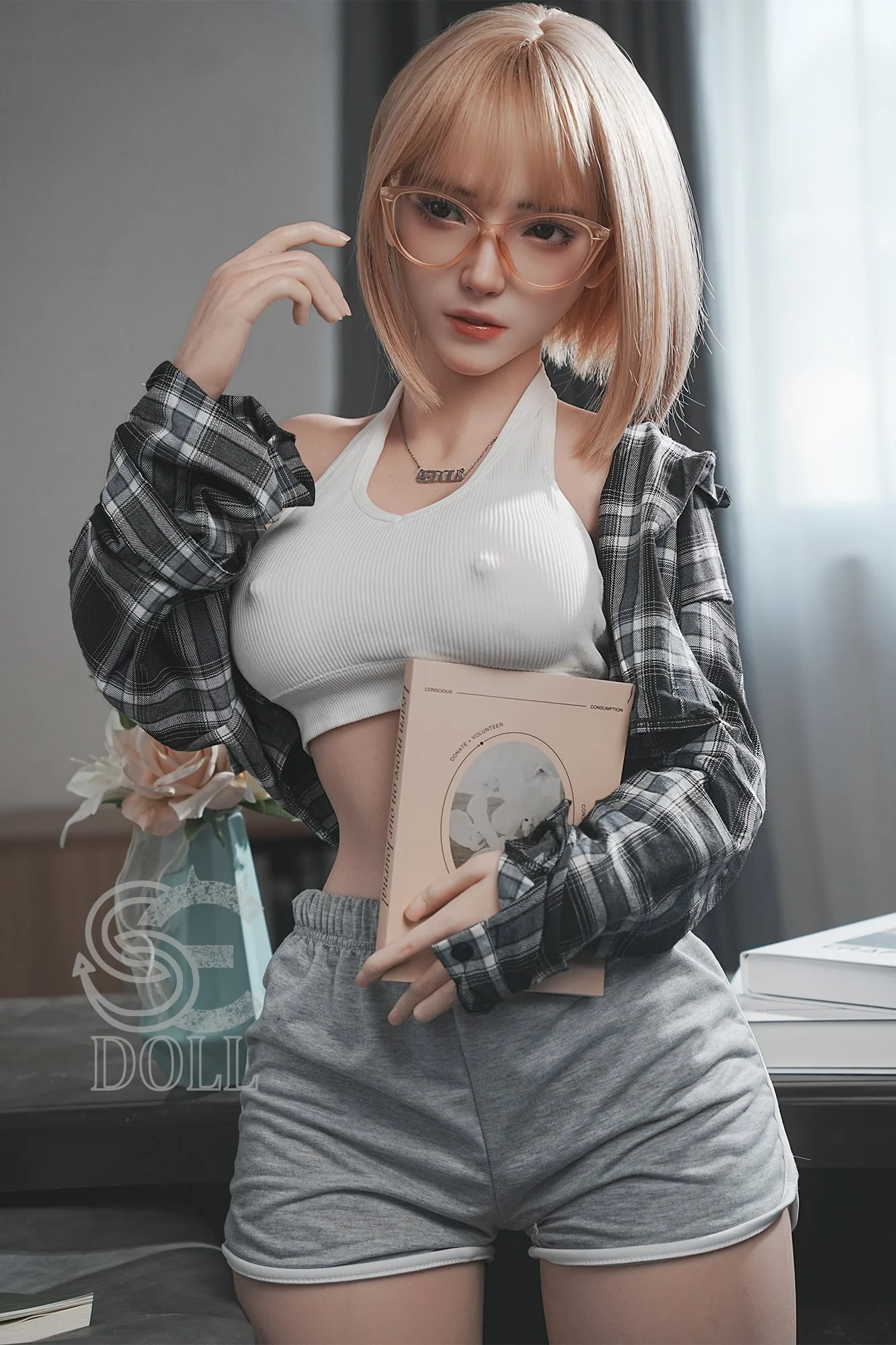 161cm/5ft3 E-cup Full Silicone Sex Doll SES024 Head#130SC - Bridget.A - Image 2