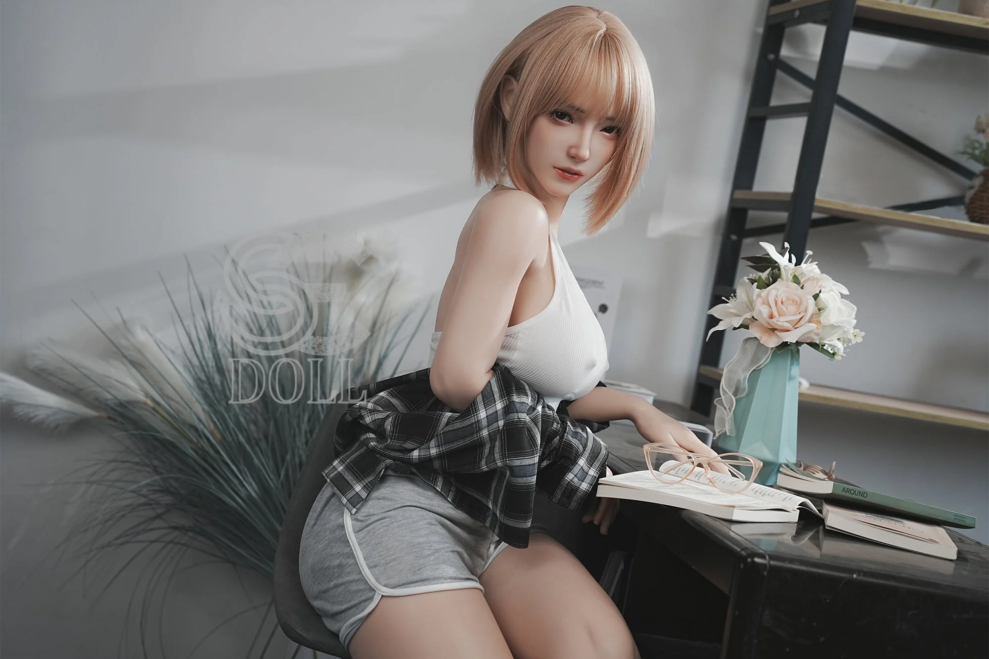 161cm/5ft3 E-cup Full Silicone Sex Doll SES024 Head#130SC - Bridget.A - Image 25