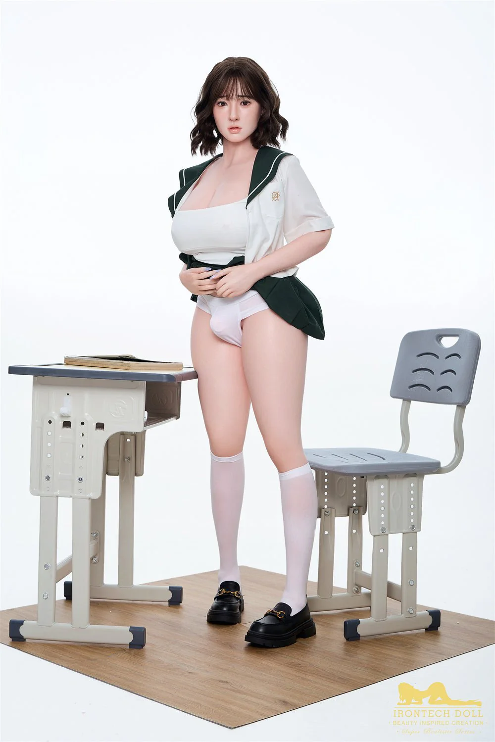 162cm/5ft4 I-cup Japanese Shemale/Transgender Silicone Sex Doll – S7 - Image 14