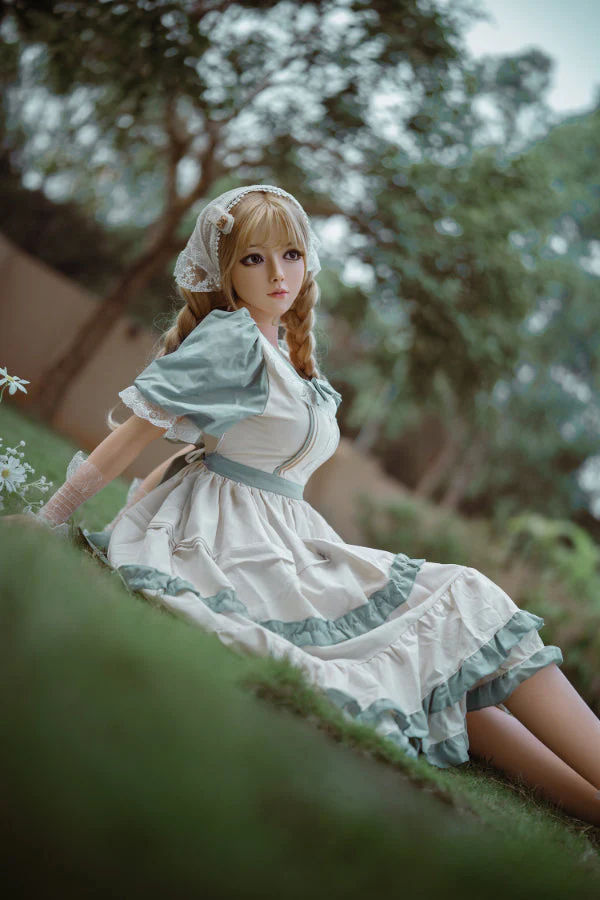 164cm/5ft5 F-cup Asian Cute Silicone Sex Doll – #45 - Image 10