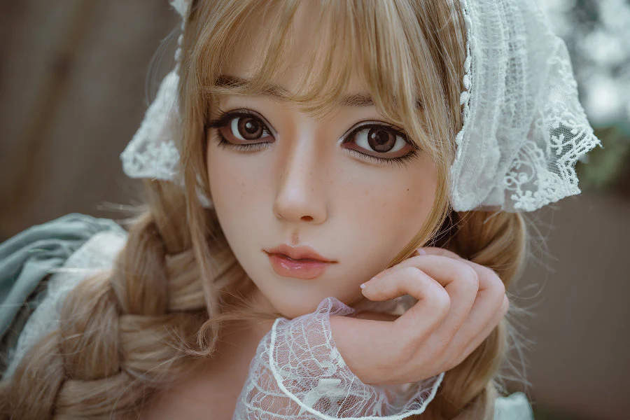 164cm/5ft5 F-cup Asian Cute Silicone Sex Doll – #45 - Image 22
