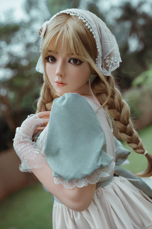 164cm/5ft5 F-cup Asian Cute Silicone Sex Doll – #45 - Image 4