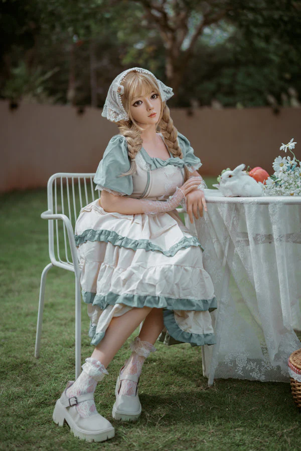 164cm/5ft5 F-cup Asian Cute Silicone Sex Doll – #45 - Image 7