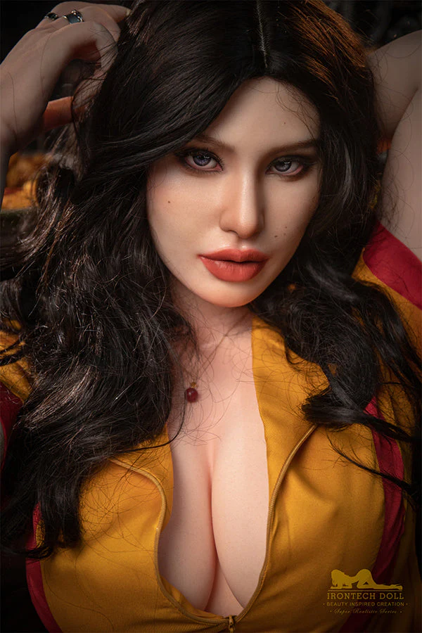 164cm/5ft5 Big Boobs F-cup Silicone Sex Doll - S19 Natural - Image 4