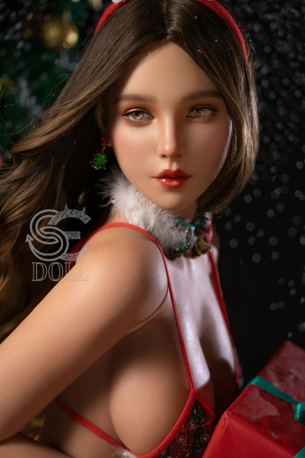 165cm/5ft5 C-cup Full Silicone Christmas Sex Doll - Liam.C Tan - Image 2