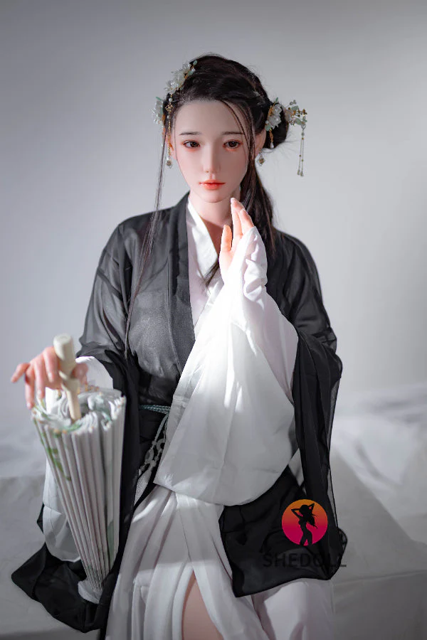 165cm/5ft5 E-cup Silicone Head Chinese Sex Doll - Achu