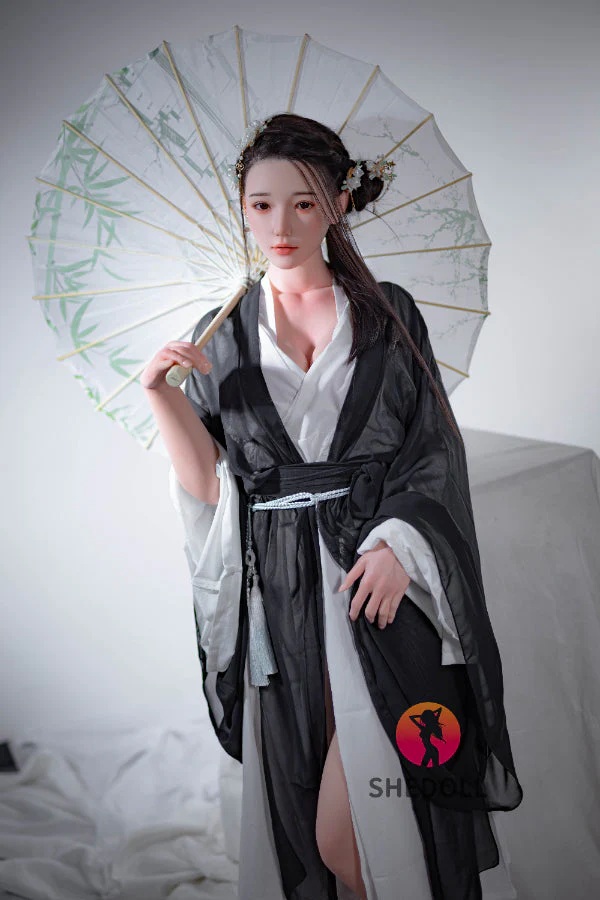 165cm/5ft5 E-cup Silicone Head Chinese Sex Doll - Achu - Image 20