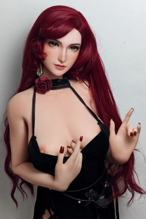 165cm/5ft5 Redhead Big Boobs|Tits Realistic Silicone Sex Doll - Kasawara Tomoko - Image 17