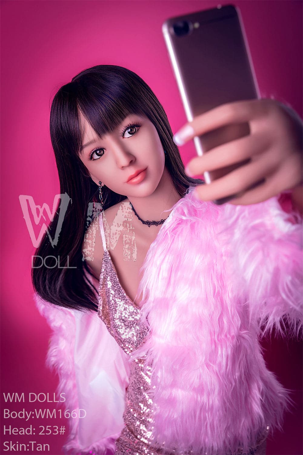 166cm/5ft5 C-Cup Korean TPE Sex Doll with #253 Head