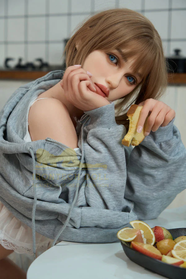 166cm/5ft5 D-cup Tomboy Sex Doll Short Hair Silicone Sex Doll S45 - Tina - Image 18