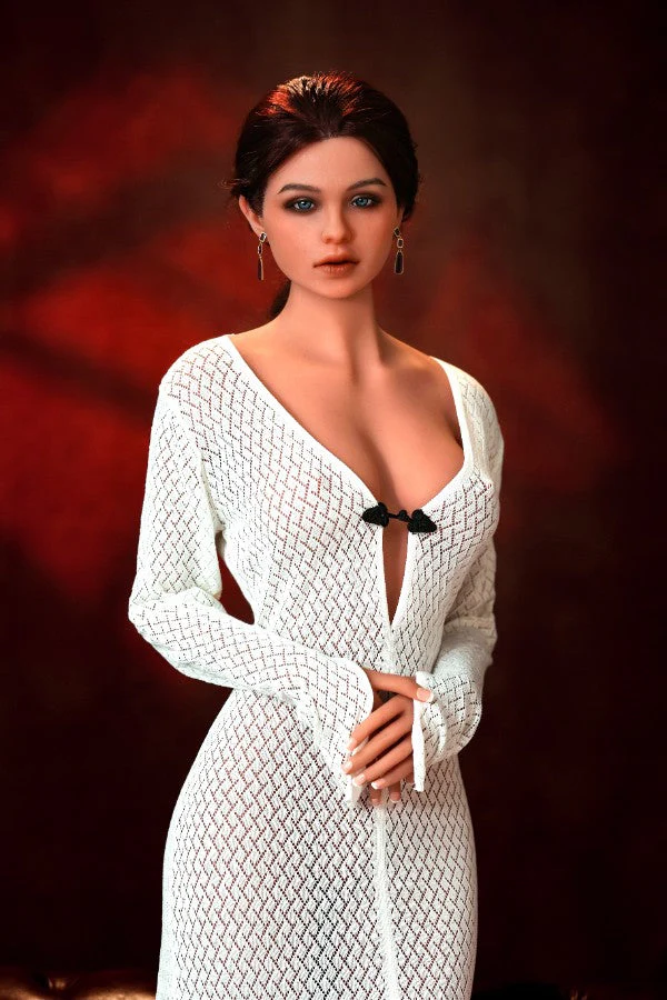 166cm/5ft5 G-cup Redhead Silicone head Sex Doll - #537 - Image 5