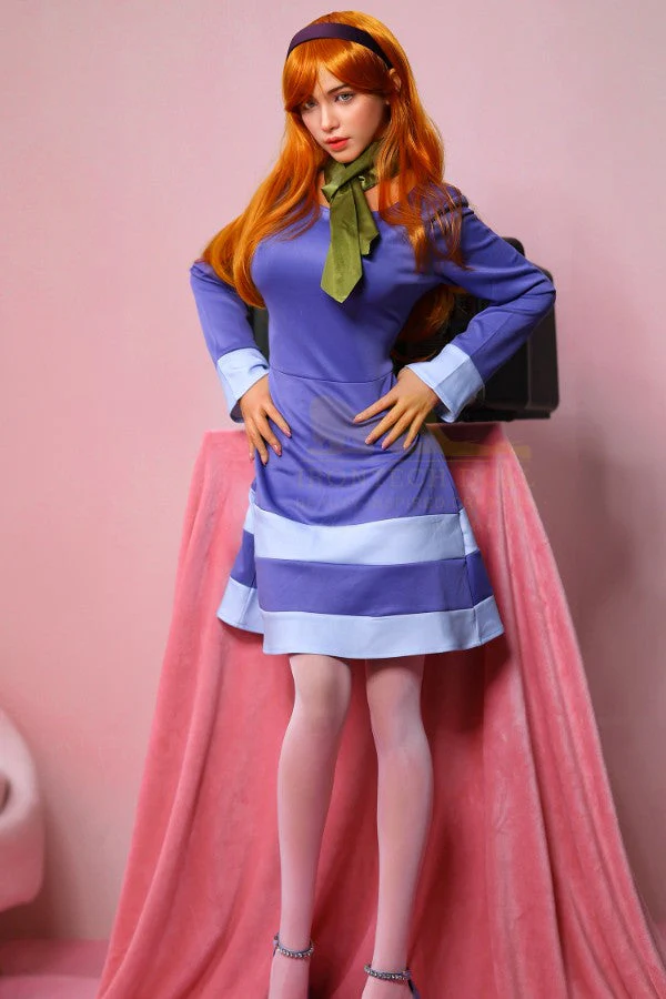 167cm/5ft6 E-Cup Japanese Redhead Big Tits Silicone Sex Doll - S42 - Image 3