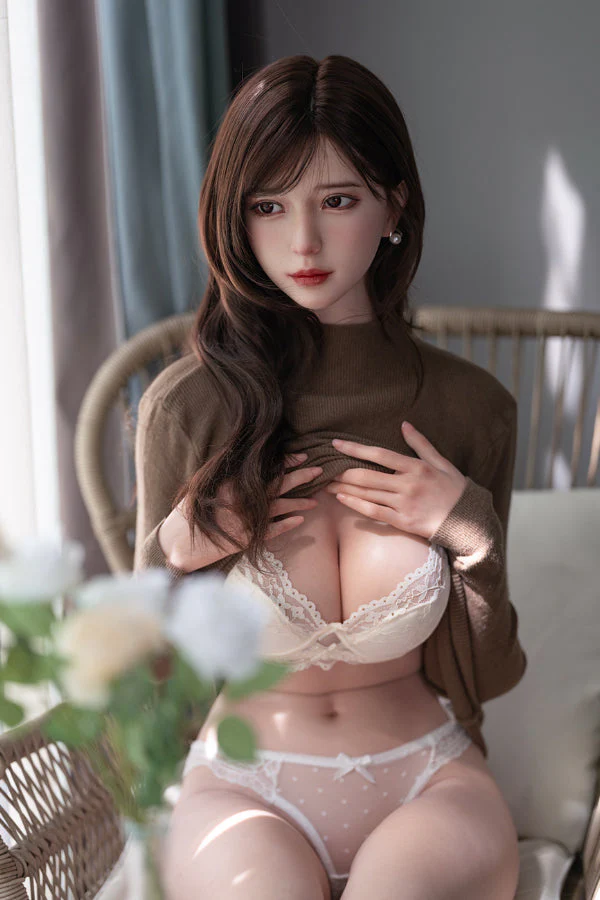 168cm/5ft6 F-Cup Silicone Head Sex Doll - Una - Image 2