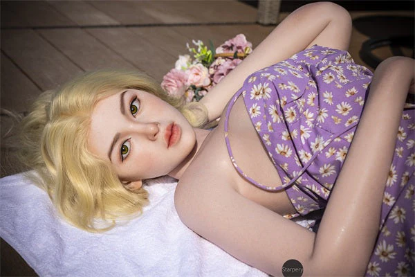169cm/5ft7 C-cup TPE Blonde Hair Sex Doll #144 – Iris - Image 16