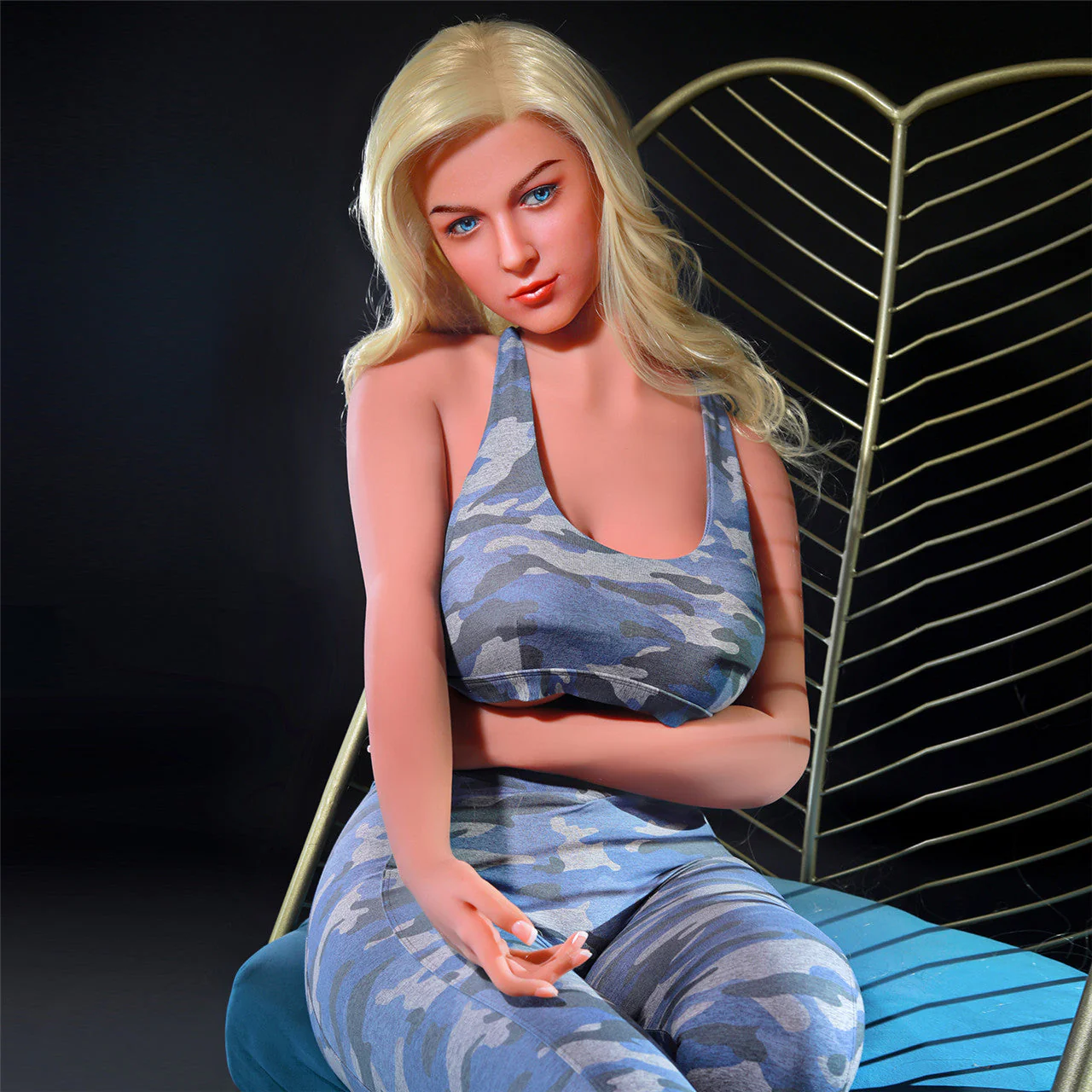 170cm (5.58ft) Small Breasts Blonde Girl Sex Doll D3060906 Mamie HB8 - Image 8