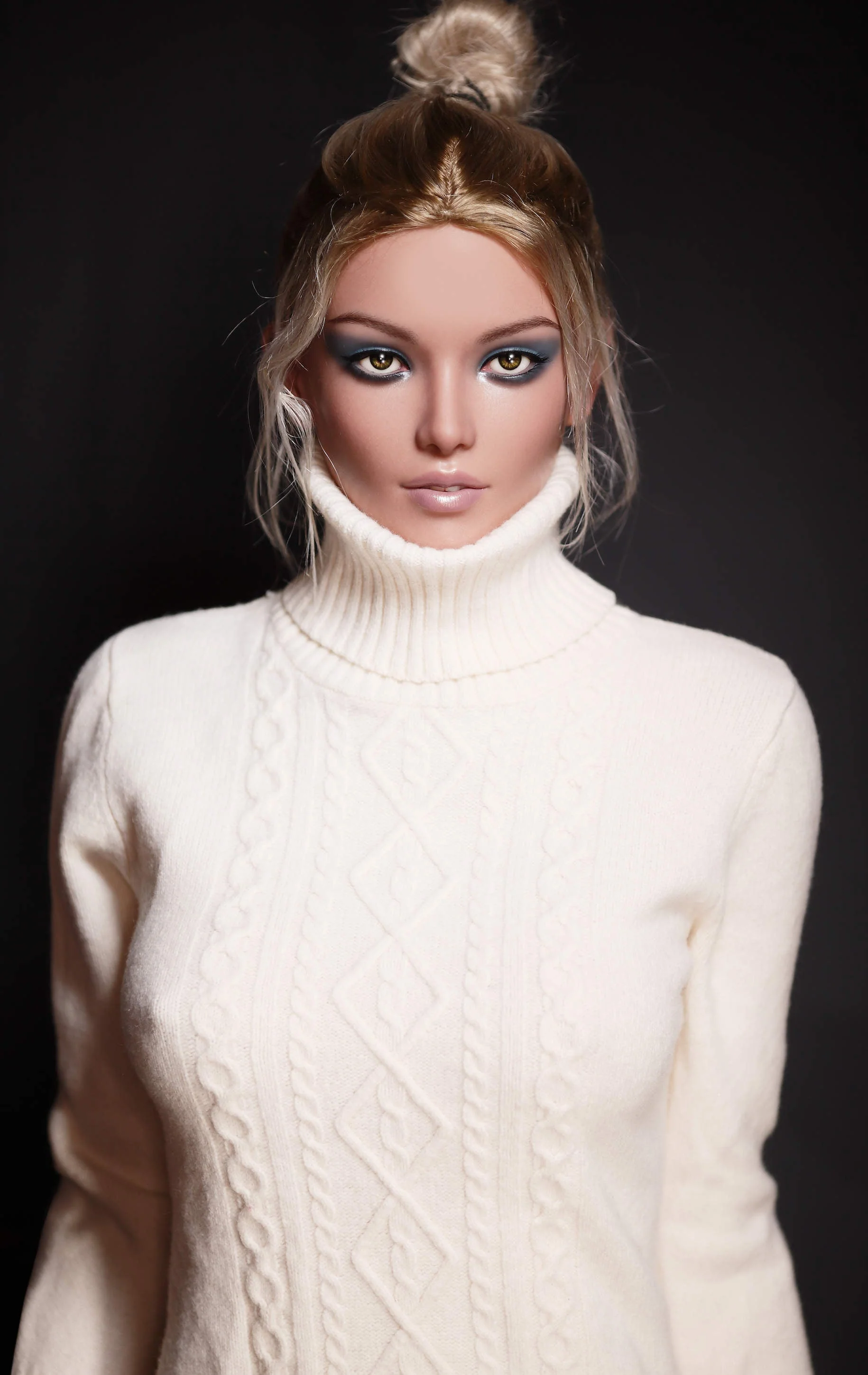 170cm/5ft7 C-Cup High-End Tall Silicone Lady Sex Doll - GE53_1 Tan - Image 17