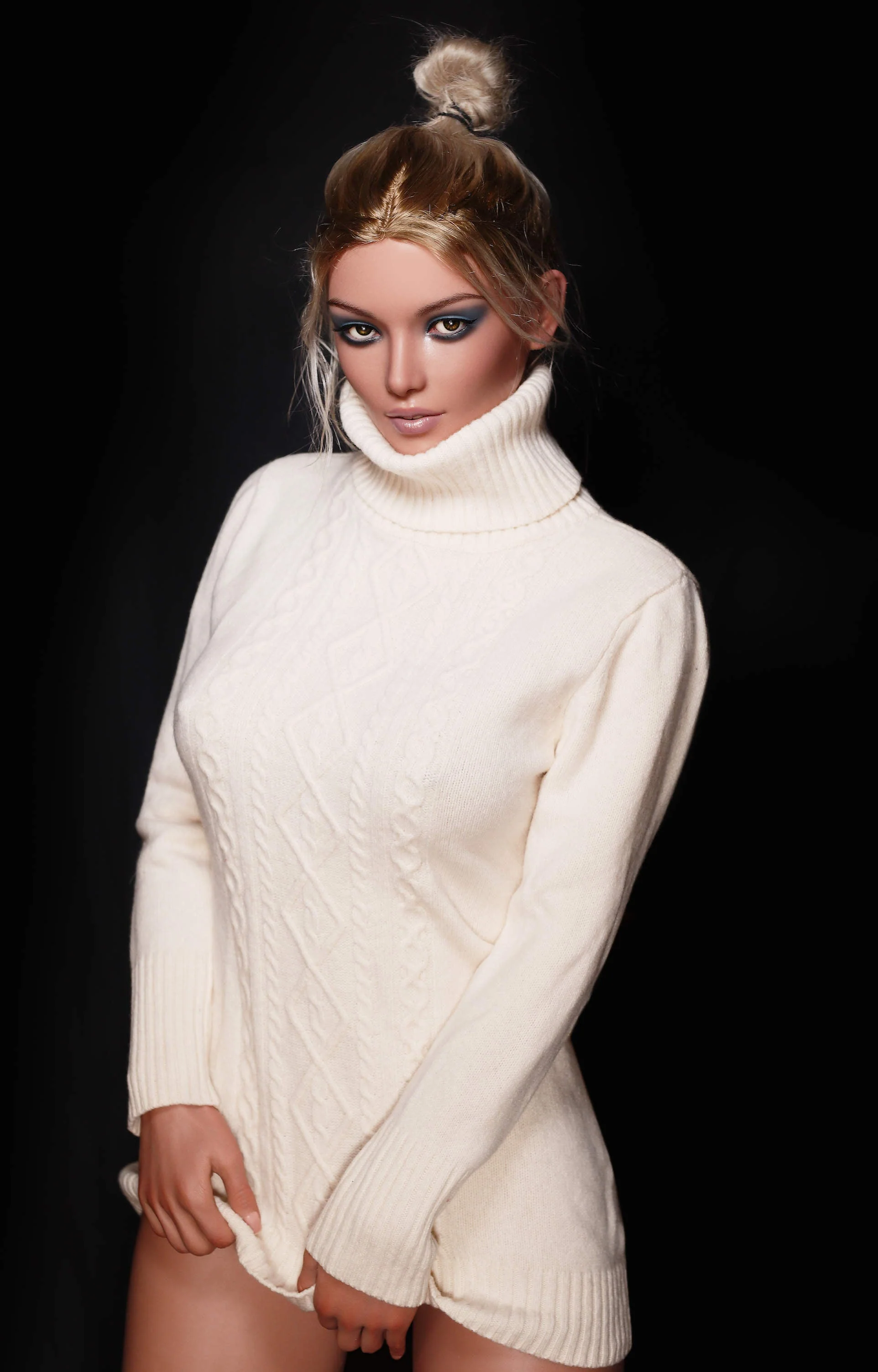 170cm/5ft7 C-Cup High-End Tall Silicone Lady Sex Doll - GE53_1 Tan - Image 6